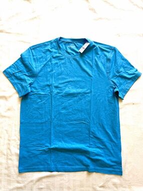J. Crew Crew Neck T-Shirt - Blue